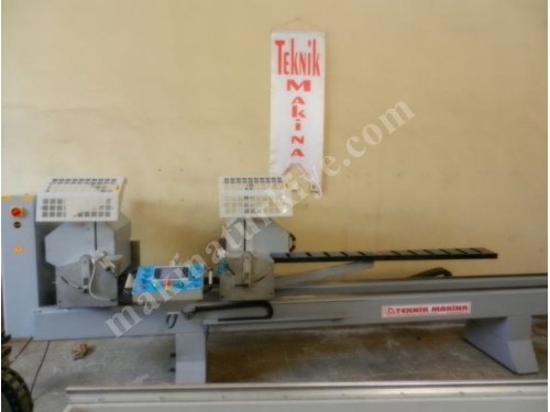 Penmak Otomatik Çift Köşe Pvc Ve Alüminyum Kesim Makinası