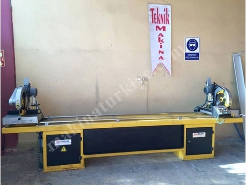Çift Köşe Pvc Kesim Makinası - Atlas Makine