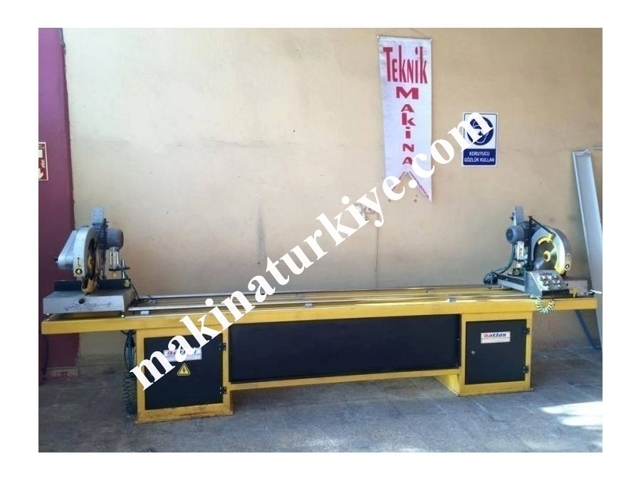 Çift Köşe Pvc Kesim Makinası - Atlas Makine