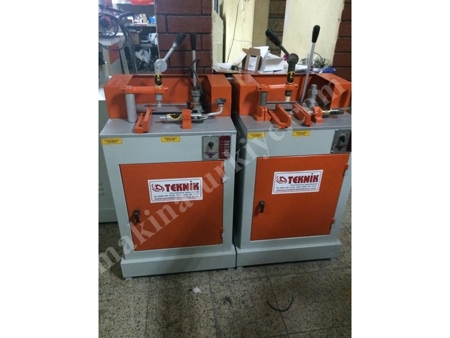 Alüminyum Orta Kayıt Kertme Makinası - Teknik Makina