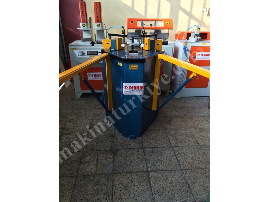 Hidropnömatik Alüminyum Köşe Birleştirme Presi - Teknik Makina