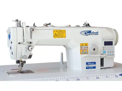 BD 7770E Fully Automatic Integrated Panel Knife Straight Stitching Machine