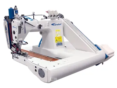 3 Needle Pallet Puller Denim Sleeve Sewing Machine