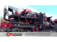 180-250 Ton / Saat Mobil Taş Kırma Eleme Tesisi - 1