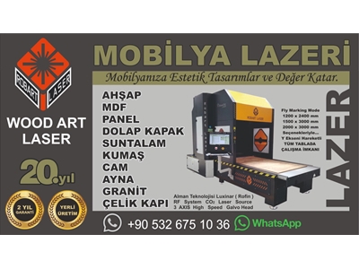 Glass Art Galvo Lazer Cam Kumlama Makinası