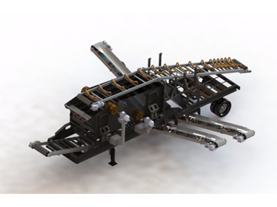 160/500 Cm Mobile Fixed Vibrating Horizontal Screen  - 0