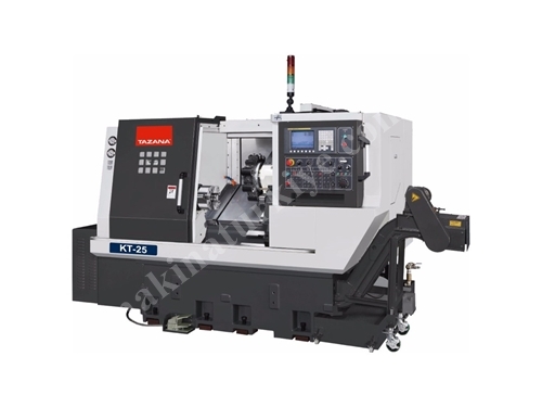 Cnc Yatay Torna Tezgahı 10" T. Çapı 380Ø - Tazana Kt-25