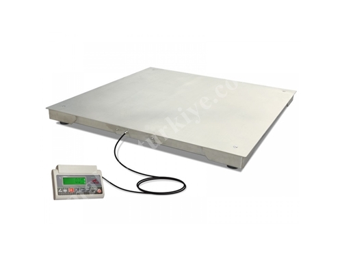 Paslanmaz Baskül 150X150 1500Kg (500 Gr Hassasiyet) - Türkter