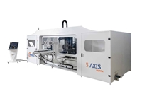 5 Axis Ultra CNC Wood Lathe Machine
