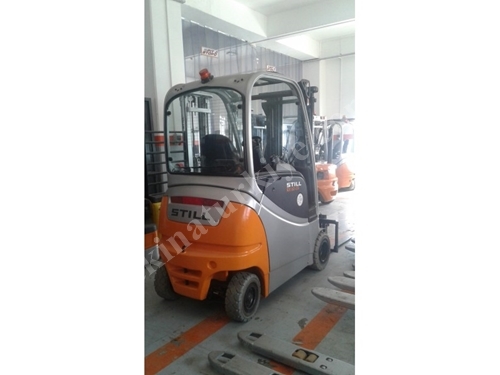 2 Ton 4500 mm Tripleks 2nd Hand Electric Forklift