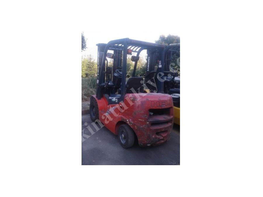 2,5 Ton 4700 mm Tripleks Asansörlü Dizel Forklift 