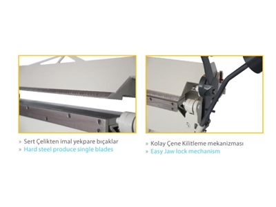 2020X1.2 mm Yekpare Bıçaklı Kollu Caka Kenet Makinası  - 1