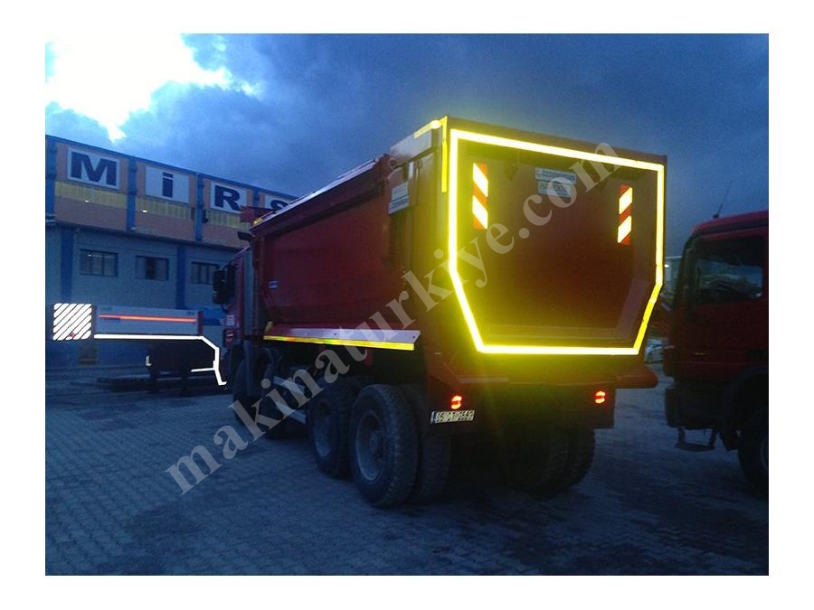 26 m3'lük Araç Üstü Damper