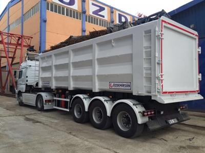 30 m3 Damperli Hurda Taşıma Dorsesi - 6