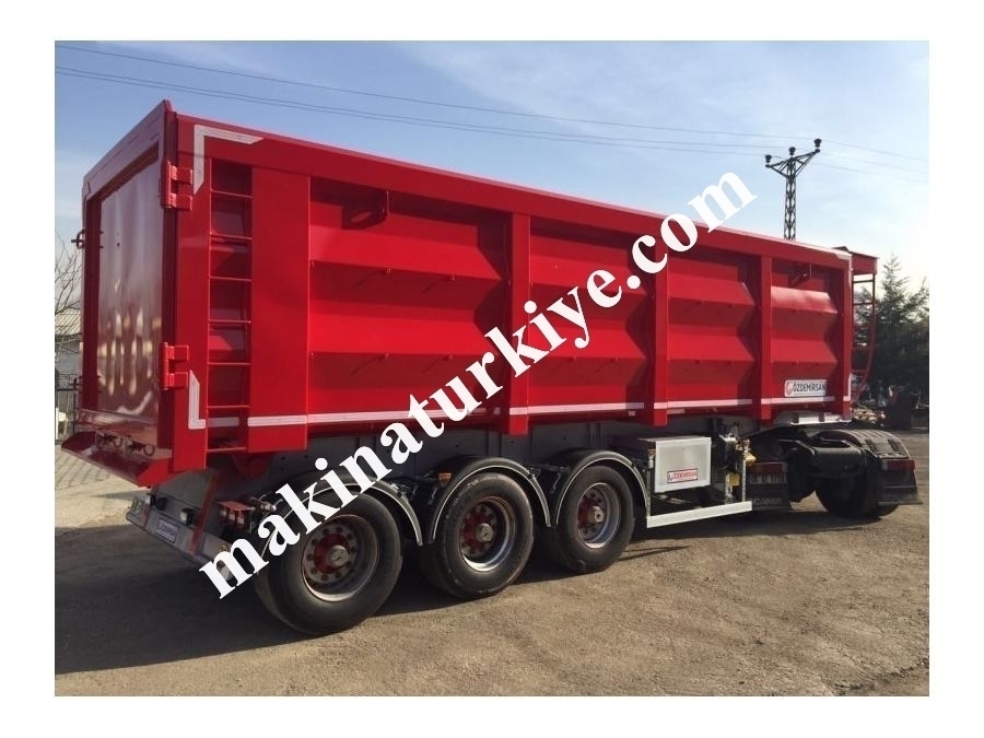 30 m3 Damperli Hurda Taşıma Dorsesi