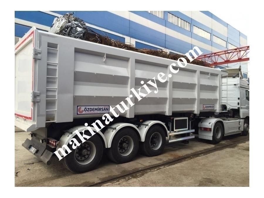 30 m3 Damperli Hurda Taşıma Dorsesi