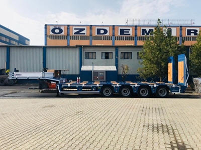 4 Dingilli  Lowbet Dorse 50 Ton/ 4 Axles Lowbed Semi-Trailer - 3
