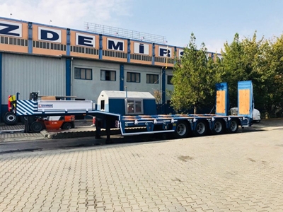 4 Dingilli  Lowbet Dorse 50 Ton/ 4 Axles Lowbed Semi-Trailer - 4