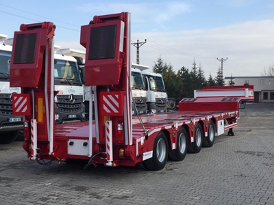 4 Dingilli  Lowbet Dorse 50 Ton/ 4 Axles Lowbed Semi-Trailer - 8
