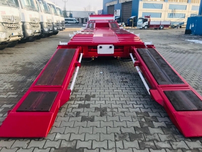 4 Dingilli  Lowbet Dorse 50 Ton/ 4 Axles Lowbed Semi-Trailer - 6