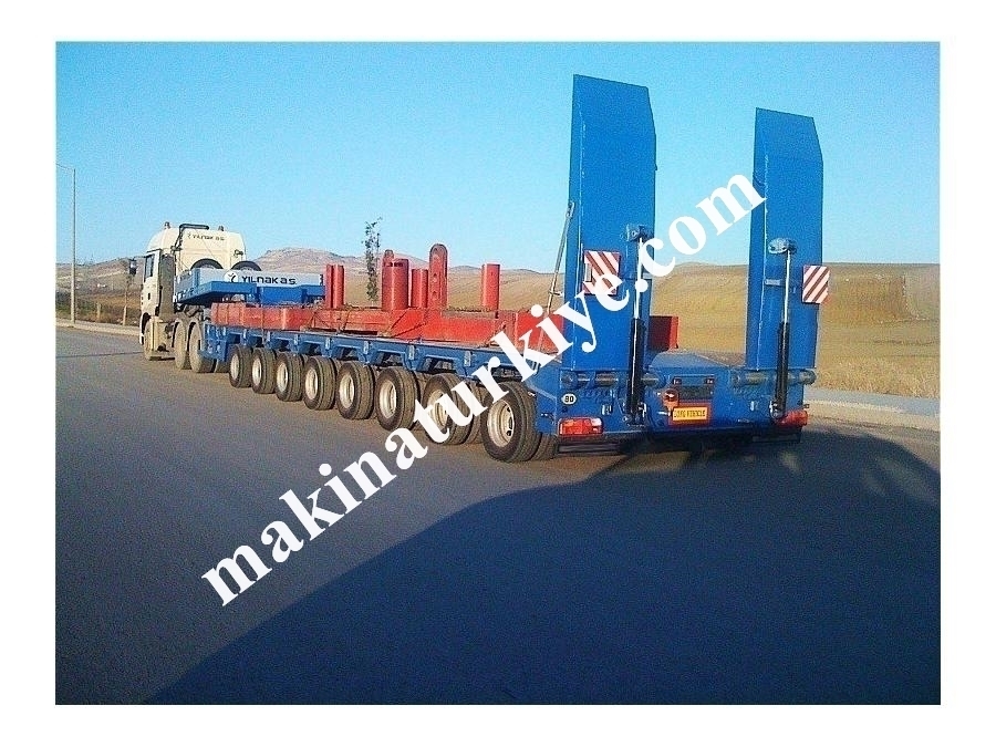 8 Dingilli Lowbet Dorse / 8 Axles Lowbed Semi-Trailer
