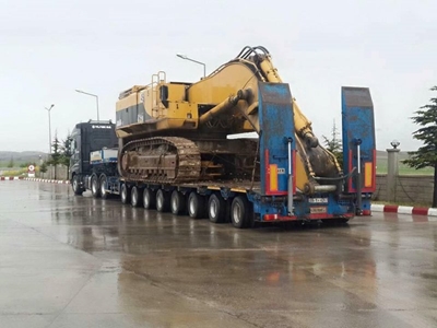 8 Dingilli Lowbet Dorse / 8 Axles Lowbed Semi-Trailer - 3