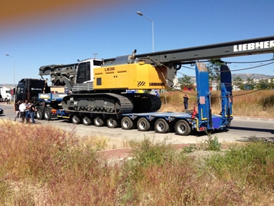 8 Dingilli Lowbet Dorse / 8 Axles Lowbed Semi-Trailer - 2