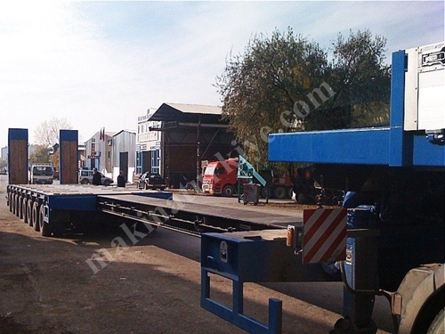 8 Dingilli Lowbet Dorse / 8 Axles Lowbed Semi-Trailer