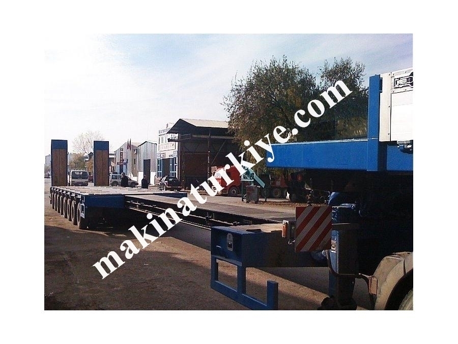 8 Dingilli Lowbet Dorse / 8 Axles Lowbed Semi-Trailer