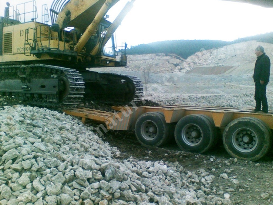 24 Lastikli 120 TonLowbet Dorse / 24 Wheel Lowbed