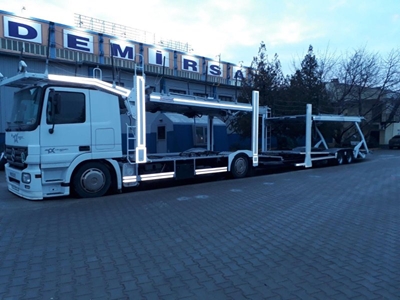 Römork Tip Çift Katlı Oto Taşıyıcı 5+4 Araç Kapasiteli / Car Transport Trailer  - 0