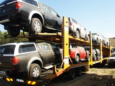 Römork Tip Çift Katlı Oto Taşıyıcı 5+4 Araç Kapasiteli / Car Transport Trailer  - 2