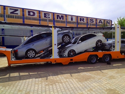 Yekpare Çift Katlı Oto Taşıyıcı/ Monolithic Car Transport Trailer - 3