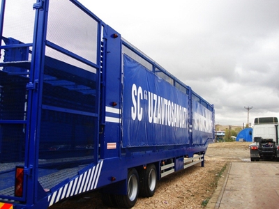 Yekpare Çift Katlı Oto Taşıyıcı/ Monolithic Car Transport Trailer - 8