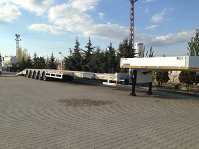 Yekpare Çift Katlı Oto Taşıyıcı/ Monolithic Car Transport Trailer - 1