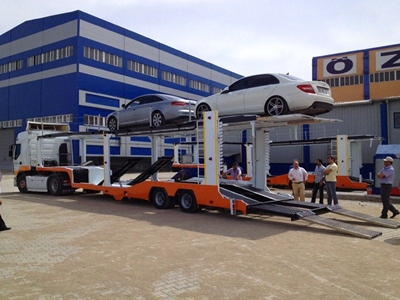 Yekpare Çift Katlı Oto Taşıyıcı/ Monolithic Car Transport Trailer - 5