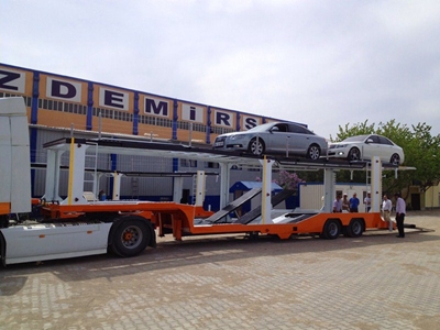 Yekpare Çift Katlı Oto Taşıyıcı/ Monolithic Car Transport Trailer - 4