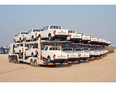 Yekpare Çift Katlı Oto Taşıyıcı/ Monolithic Car Transport Trailer - 9