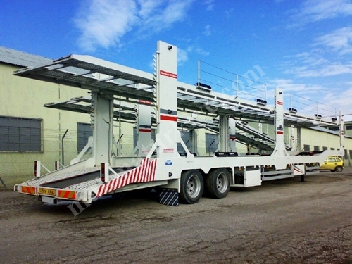 Yekpare Çift Katlı Oto Taşıyıcı/ Monolithic Car Transport Trailer