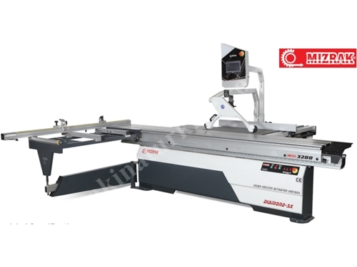3100 x 3200 mm Yatar Daire Testere Makinası 