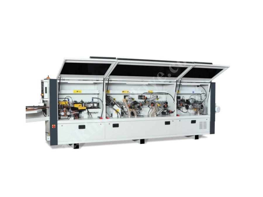10 Metre / Dakika 7 Üniteli PVC Kenar Bantlama Makinası