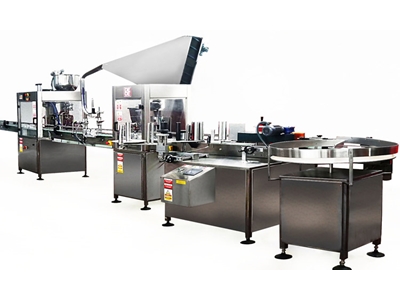 Otomatik Sıvı Dolum Ve Kapak Kapama Hattı - 1
