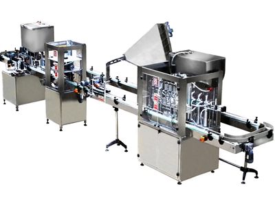 Otomatik Sıvı Dolum Ve Kapak Kapama Hattı - 0