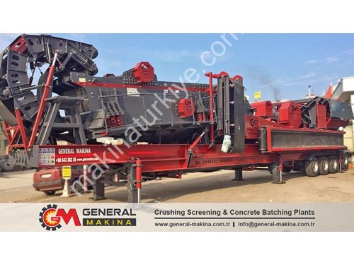 200-300 Ton / Hour Mobile Stone Crushing Screening Plant