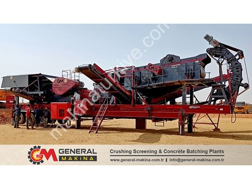 200-300 Ton / Hour Mobile Stone Crushing Screening Plant