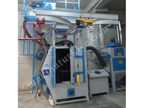 Askılı Kumlama Makinesi Ø750 Mm