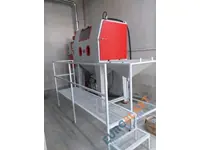 Pressure Sandblasting Cabinet 150X100x100 Cm
