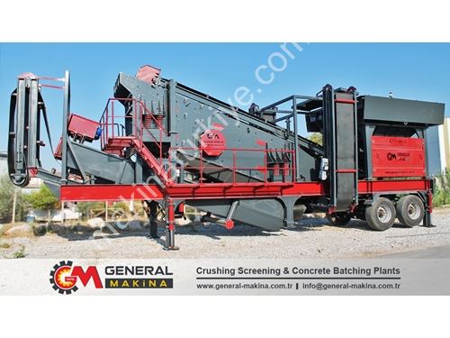 GNR YM1240 (100-200 tonnes / heure Installation mobile de lavage)