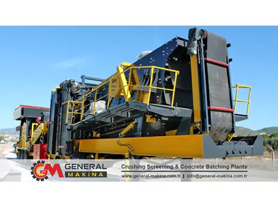 130-200 Ton / Saat Mobil Tersiyer Kırıcı