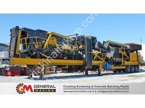 130-200 Ton / Saat Mobil Tersiyer Kırıcı